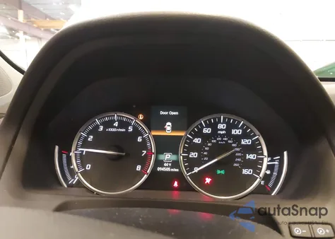 2018 Acura Tlx Tech Pkg from USA, damaged, VIN 19UUB3F5XJA001606